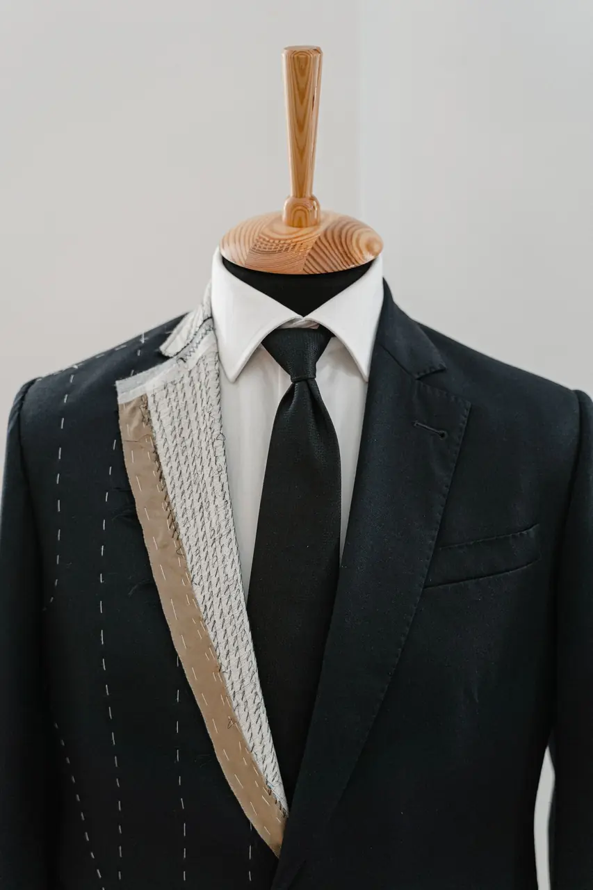 Fertiger Maßanzug auf Mannequin